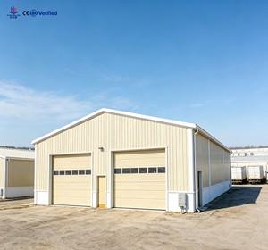 Quick Installation Light Steel <b>Frame</b> Prefabricated Warehouse Affordable Pre-engineered Metal Workshop Building for Africa - Product Image 1