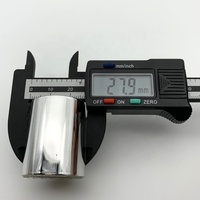 Bouchon de bouteille cosmétique en plastique argenté de haute qualité 24/410 28/410 avec disque en aluminium, à visser, anti-déversement, pour liquides
