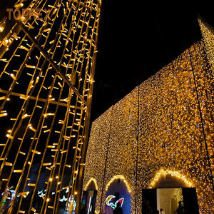 TOPREX-<span class=keywords><strong>Guirlande</strong></span> lumineuse <span class=keywords><strong>LED</strong></span> étanche IP65 pour décoration de Noël et de vacances, 10m/20m/30m/40m/50m, RVB - Product Image 5