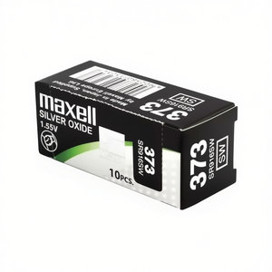 Batería de reloj desechable de óxido de plata 373, 1.55V, 10 unidades SR916SW en stock - Product Image 2