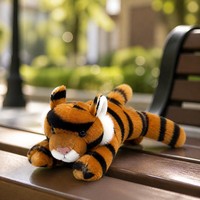 Peluche douce en forme de cerf, pendentif magnétique pour épaule, figurine animale de dessin animé pour cadeau et décoration