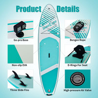 Planche de surf gonflable InnoExpo Factory Outlet pour jeux aquatiques, planche de paddle gonflable ISUP Stand Up Paddle (SUP)