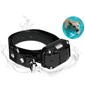 Neuester Farbbild schirm No Bark Dog Collar 5 Modi Collar Wiederauf lad bares Anti Bark Collar mit 2 Formen