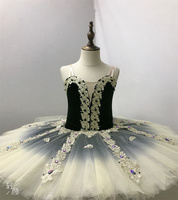 Nouveau Tutu de ballet en velours noir pour les performances professionnelles Modèle en stock de taille personnalisée attrayante TUTU-8