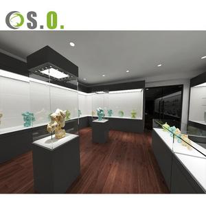 Vitrine de musée moderne personnalisée équipement de musée des sciences en verre vitrines de musée en bois - Product Image 3