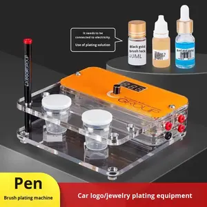 Máquina de Galvanoplastia Tipo Pluma 12V para Joyería de Oro y Plata, Accesorios Metálicos DIY, Herramientas de Galvanoplastia con Cepillo, Garantía de 3 Meses - Product Image 2