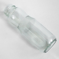 300ml Bouteille de jus en verre 300ml Bouteille de boisson en verre pour jus avec couvercle
