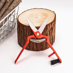 Lu Ban's Work Bypass Pruning Shears Stainless Steel Red 20-30 Mm For Gardening Tree Trimming - Product Image 3