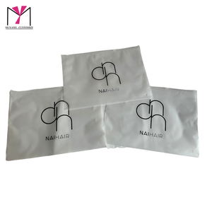 Hot Sale Custom <b>Plastic</b> Zipper <b>Bag</b> <b>for</b> Hair Custom Printed Logo <b>Packaging</b> <b>Plastic</b> <b>Bag</b> - Product Image 1