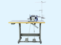 Machine à coudre surjeteuse informatisée à entraînement direct pour vêtements, usage domestique, avec nouveau coupe-fil