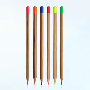 ชุดดินสอสีไม้ธรรมชาติสีสันสดใส,ชุดดินสอสีสำหรับวาดเขียนเด็กแบบมืออาชีพจำนวน12ชิ้น