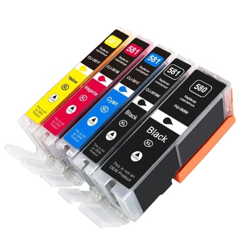 Cartuchos lnk compatibles con Canon Pixma, PGI 580/CLI 581, TR7550, TR8500,  TR8550, TS6150, TS6250, PGI580, CLI581, XXL, 12PK|Cartuchos de tinta| -  AliExpress
