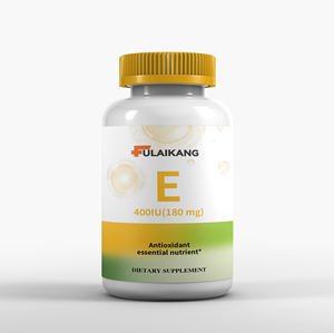 Approvisionnement en gros de capsules de vitamine E naturelle 400 UI certifiées GMP, supplément antioxydant OEM/ODM sous marque privée - Product Image 1