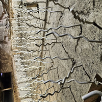 Ancres en acier à fourche pour système de fixation de briques réfractaires résistantes à la chaleur 304 310 316 pour revêtement de fours industriels LKT