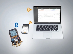 Оригинальная и новая холодильная система и тепловой насос Testo 570-1 4-ходовой цифровой коллектор - Product Image 4