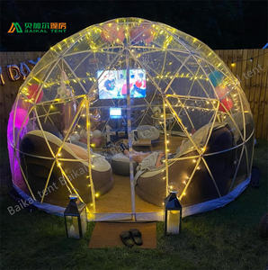 <span class=keywords><strong>Petite</strong></span> tente de marché en plastique de 3,6 m pour l'extérieur, <span class=keywords><strong>yourte</strong></span> de luxe pour les stations familiales - Product Image 6