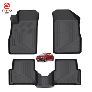 Juego Completo de Tapetes Impermeables 3D de TPE para Todo Clima para Chevrolet <span class=keywords><strong>Onix</strong></span> / Prisma 2012-2019 - Product Image 1
