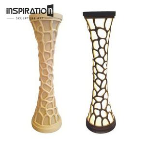 INInspiration design créatif lampe de cour extérieure <span class=keywords><strong>imitation</strong></span> <span class=keywords><strong>pierre</strong></span> lampe de pelouse sol d'herbe LED lumière de jardin - Product Image 5