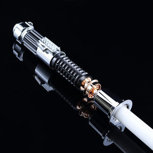 Yanqingsaber <span class=keywords><strong>Obi</strong></span>-<span class=keywords><strong>Wan</strong></span> <span class=keywords><strong>lightsaber</strong></span> 53เสียงแบบอักษรเรียบกล่องควบคุมสวิตช์ตัวถังซ้ายและขวาที่มีแสง - Product Image 3
