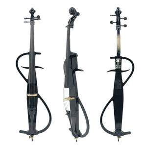 <span class=keywords><strong>Violoncelle</strong></span> électronique original avec microphone intégré Mode silencieux Performance professionnelle Noir Corps en forme de S <span class=keywords><strong>Violoncelle</strong></span> électrique - Product Image 5