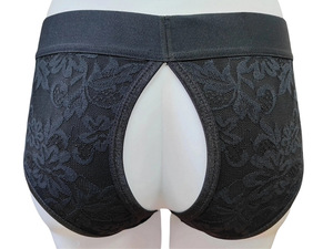 DKKtech 6 tailles XXXL ouvert entrejambe <span class=keywords><strong>Trans</strong></span> Wear grande taille FTM slips avec joint torique Stp emballage sous-vêtements en gros Stp slips - Product Image 5