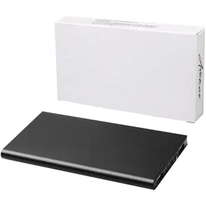 Banque d'alimentation en aluminium 8000 mAh, gadgets personnalisés - Product Image 4