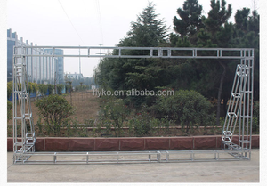 Triển lãm Thiết bị chống thấm nước nhôm nặng giàn hệ thống hiển thị ánh sáng sân khấu DJ giàn vuông chiếu sáng giàn cho tổ chức sự kiện - Product Image 4