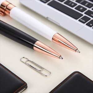 High Quality Custom Logo Fat Body Metal Business Ballpoint Signature <b>Pen</b> Premium Features Gift for Business and School Supplies - Product Image 2