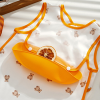 Bavoir jetable sur mesure de style coréen à motif de dessin animé pour bébé, imperméable