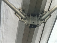 Fabrication de kit de serre à faible coût Gouttière en acier galvanisé Type V Support d'évier Canal d'eau Raccords de serre
