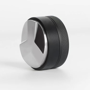 Nivelador de <span class=keywords><strong>Café</strong></span>, Herramienta de Distribución de Espresso, Grosor Ajustable, Acero Inoxidable, Equipo de Preparación de Barista, Compatible con Portafiltro - Product Image 1