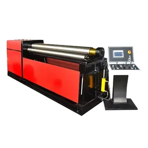 hot sale CNC 4 roll hydraulic steel metal plate rolling machine