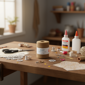 Ficelle en sisal Ilan 1 mm 150 g Corde naturelle pour travaux manuels - Product Image 2