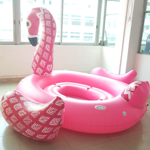 Grande de verano flamenco hinchable piscina flotador juguetes <span class=keywords><strong>para</strong></span> adultos y niños/Playa Grande flota - Product Image 4