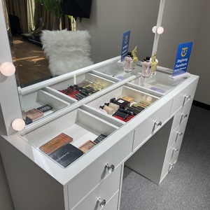 Tocador Coiffeuse de Fábrica Jingtong al por Mayor para Dormitorio con Espejo de Maquillaje con Luz Led - Product Image 4