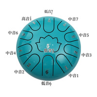 6-inch 11 Tone Steel Tongue Drum Children's Theater Performance Children's Music Gift