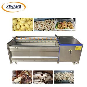 Industrial High-Pressure Roller <b>Brush</b> Cleaning Machine Fruit and <b>Vegetable</b> Processing Plant Motor As Core Component - Product Image 3