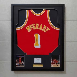 American Style Europe DIY Football T-shirt Shadow Box Frame shadow box glass display case shadow box frame aluminum