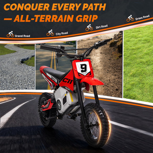 KerryYoo C11 36V 350W Elektrische Dirtbike voor Kinderen 8-14 jaar, tot 26 km/u Elektrische Motorfiets, Kinder Dirtbike - Product Image 4