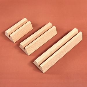 Wooden calendar base, beech wood, ebony wood, business card holder, wooden card holder, <b>memo</b> <b>pad</b>, postcard holder - Product Image 3
