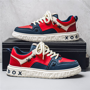 Chaussures de skate décontractées pour garçons, style Hong Kong, en microfibre respirante, maille ultra-fine, style streetwear coréen - Product Image 6