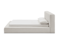 Juego de muebles de dormitorio con marcos de madera maciza de cama tamaño doble rey moderno de fabricantes de camas suaves camas tapizadas artificiales