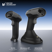 Escáner de Código de Barras Xincode, Fabricante, Venta al por Mayor, OEM, ODM, POS, Inalámbrico, Portátil, Lector de Códigos QR 2D, Pistola de Escaneo de Precios