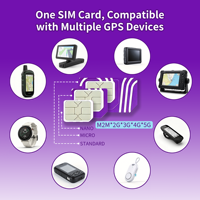 Tarjeta SIM IoT de 100 MB/mes para Rastreador GPS, Rastreo de Flotas de Vehículos, Cobertura Global M2M