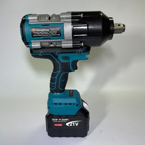 3/4" Heavy Duty Brushless Impact Wrench 2400N.M <b>Battery</b> Powered Portable Cordless Torque Wrench for Car Tires Repair - Product Image 5