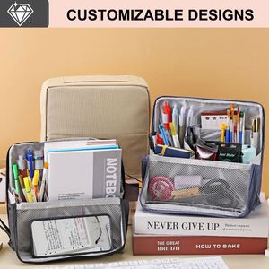 Water Resistant Standing Toiletry <b>Bag</b> Partitioned <b>Wash</b> Organizer for Travel Bathroom - Product Image 5