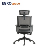 Solution de mobilier pour espace de travail commercial EGROspace, chaise de bureau ergonomique pivotante exécutive