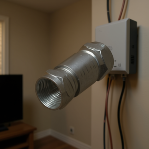 Adaptateur coaxial F femelle vers F femelle pour câble TV et utilisation satellite - Product Image 3