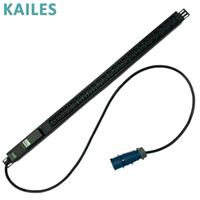 KAILES (KLS) Série K33 Monophasé 32A 21C13+3C19 (prise anti-déchirure en aluminium) + Instrument de mesure local interchangeable à chaud