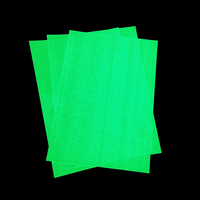 Papier fluorescent pour transfert jet d'encre qui brille dans le noir